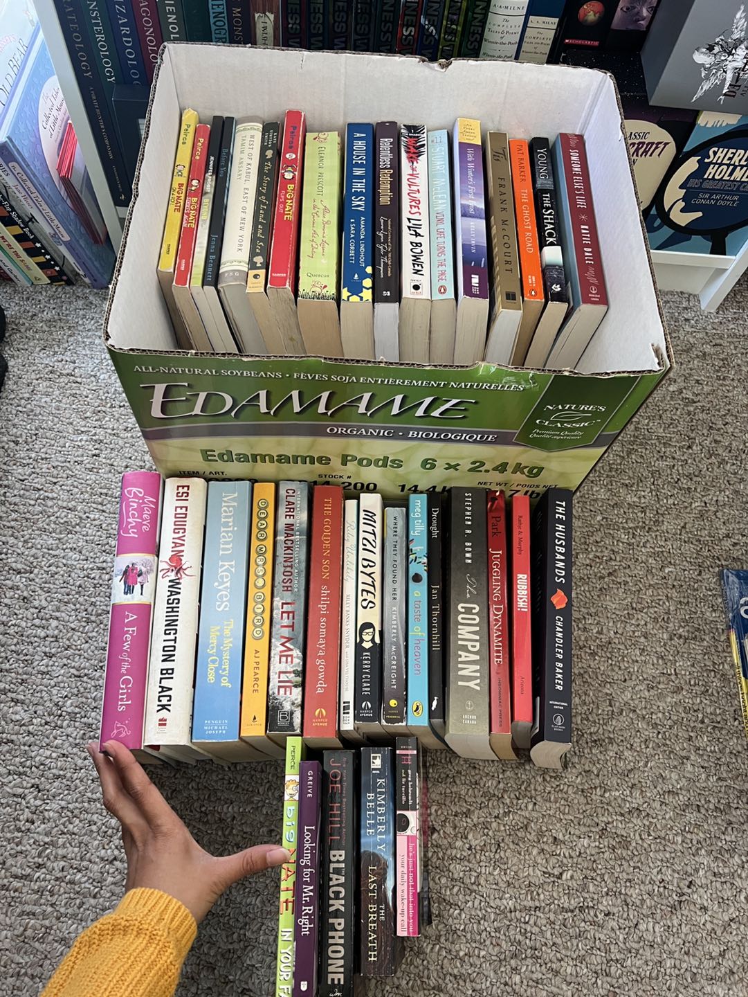 Big box of books