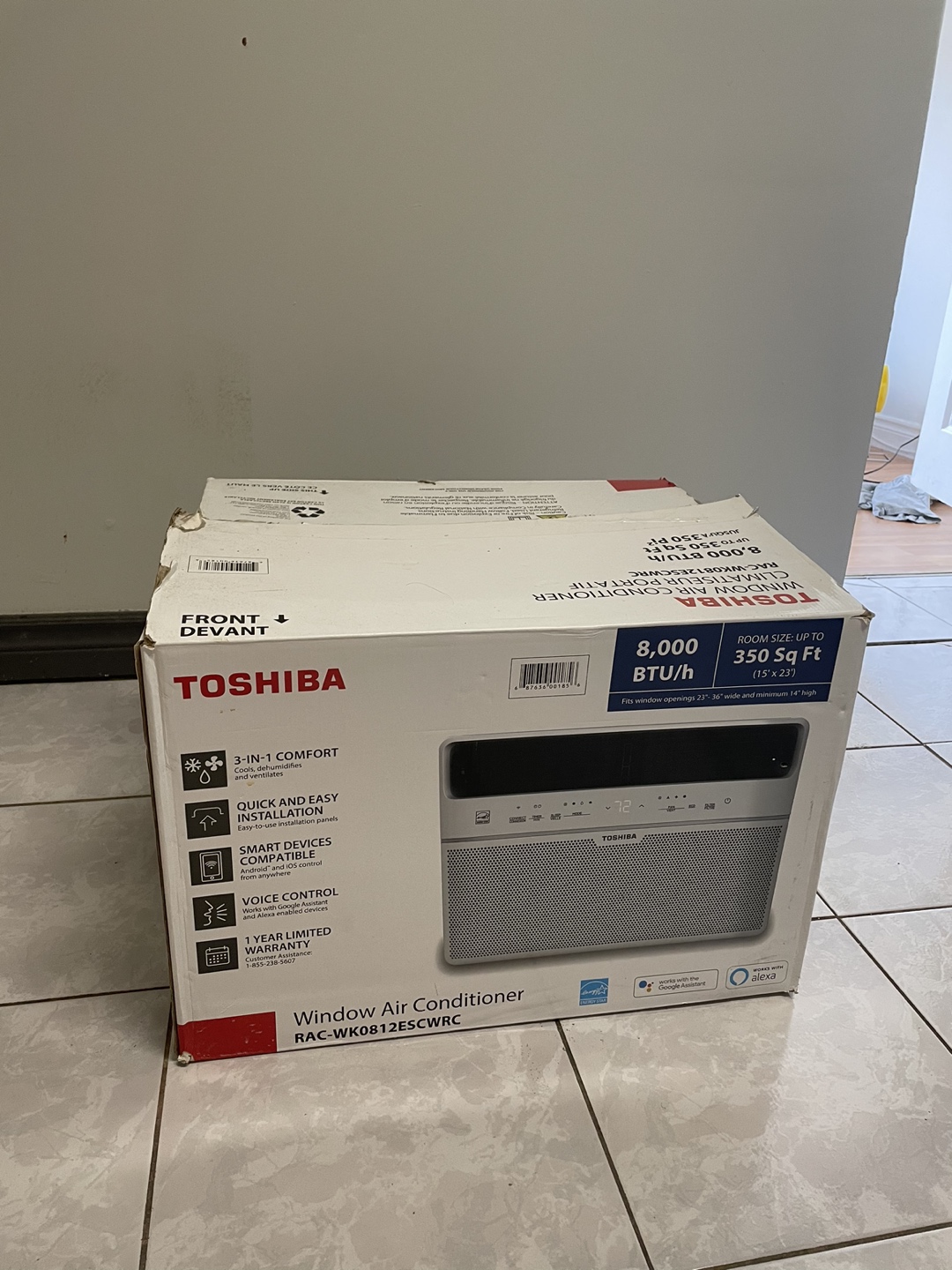 Toshiba Air conditioner unit (2 years old) thumbnail