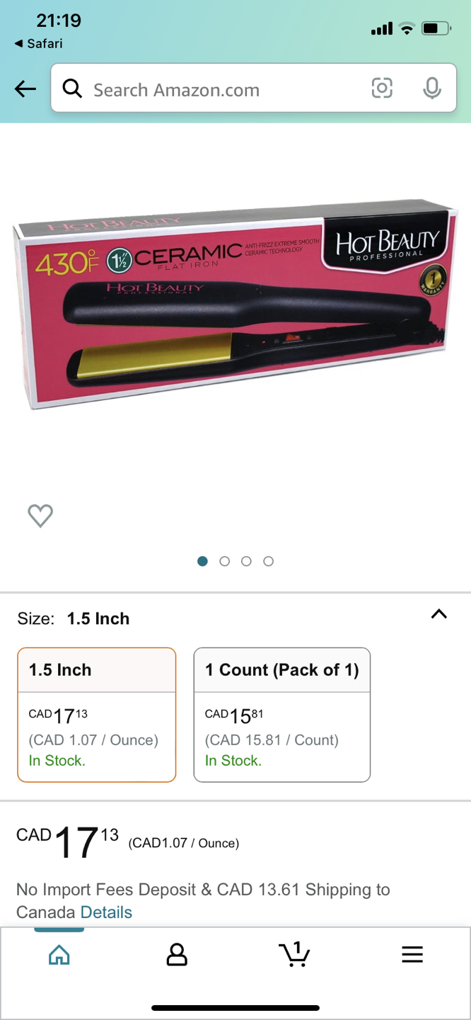 Hair straightener image indicator(3)