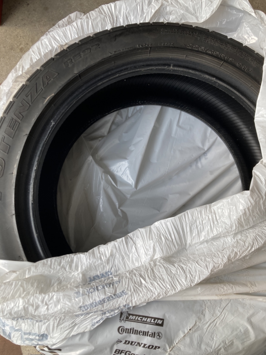 Used Tires! 4x ‘17 inch Bridgestone Potenza’ - photo 3