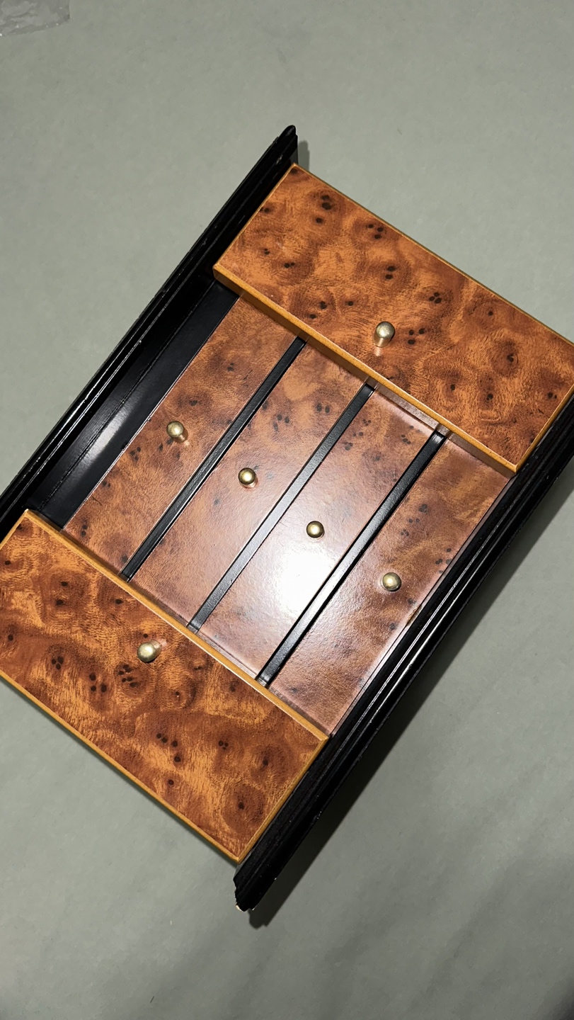 REAL WOOD JEWELRY BOX thumbnail