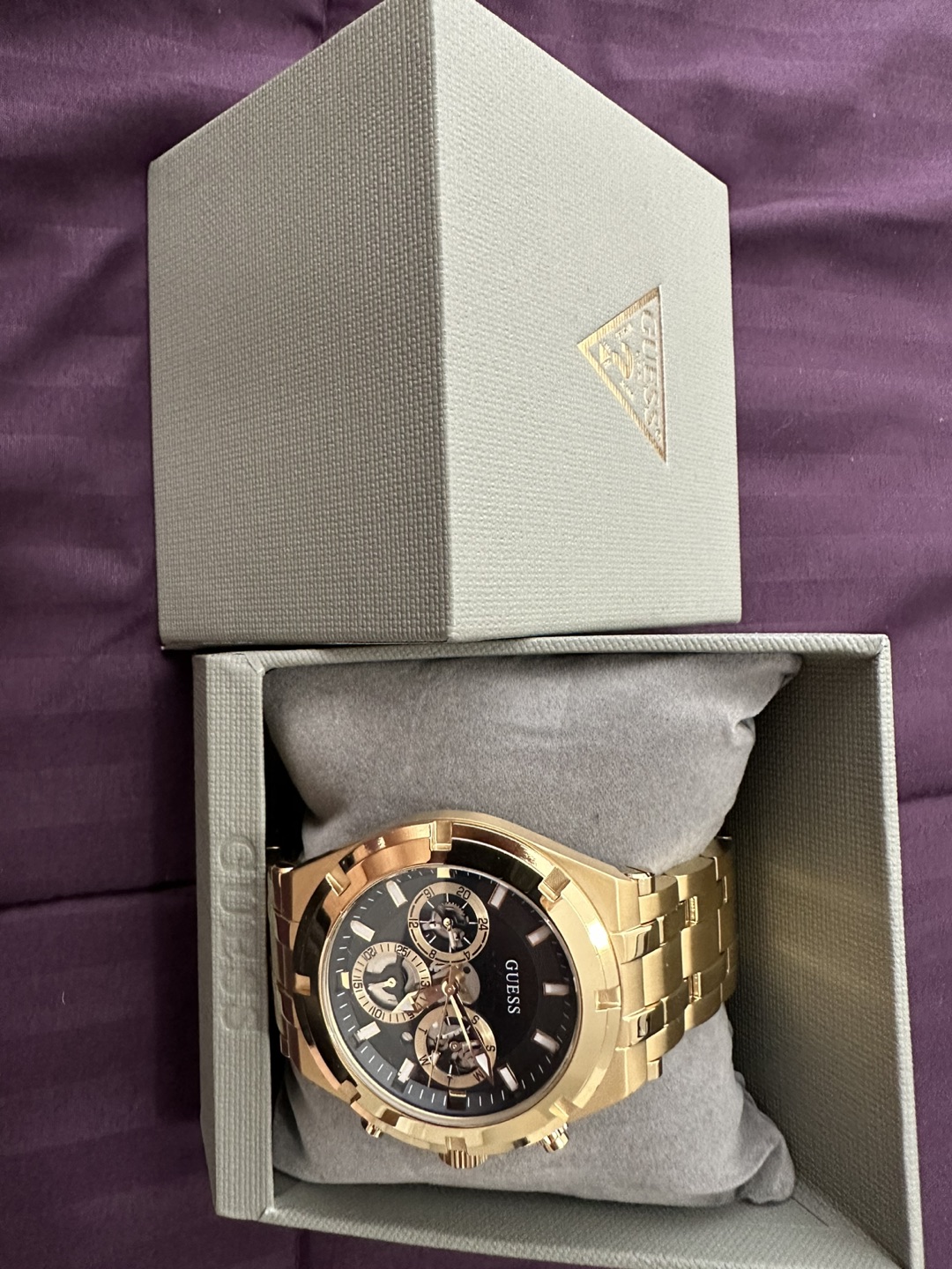 Gold Guess Watch - photo 3