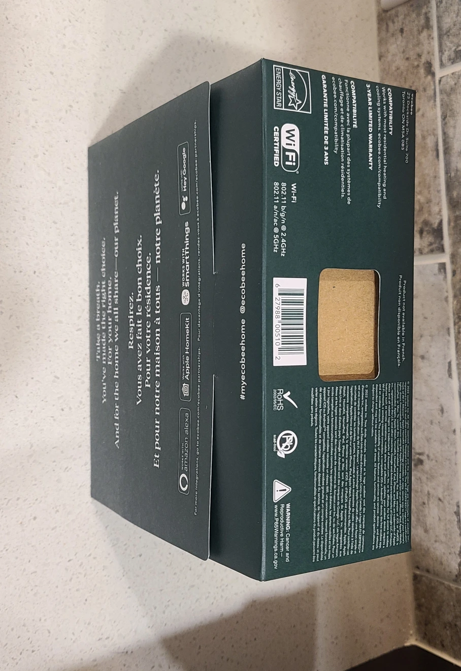 Ecobee Thermostat Enhanced 2023 (Brand new) - photo 2