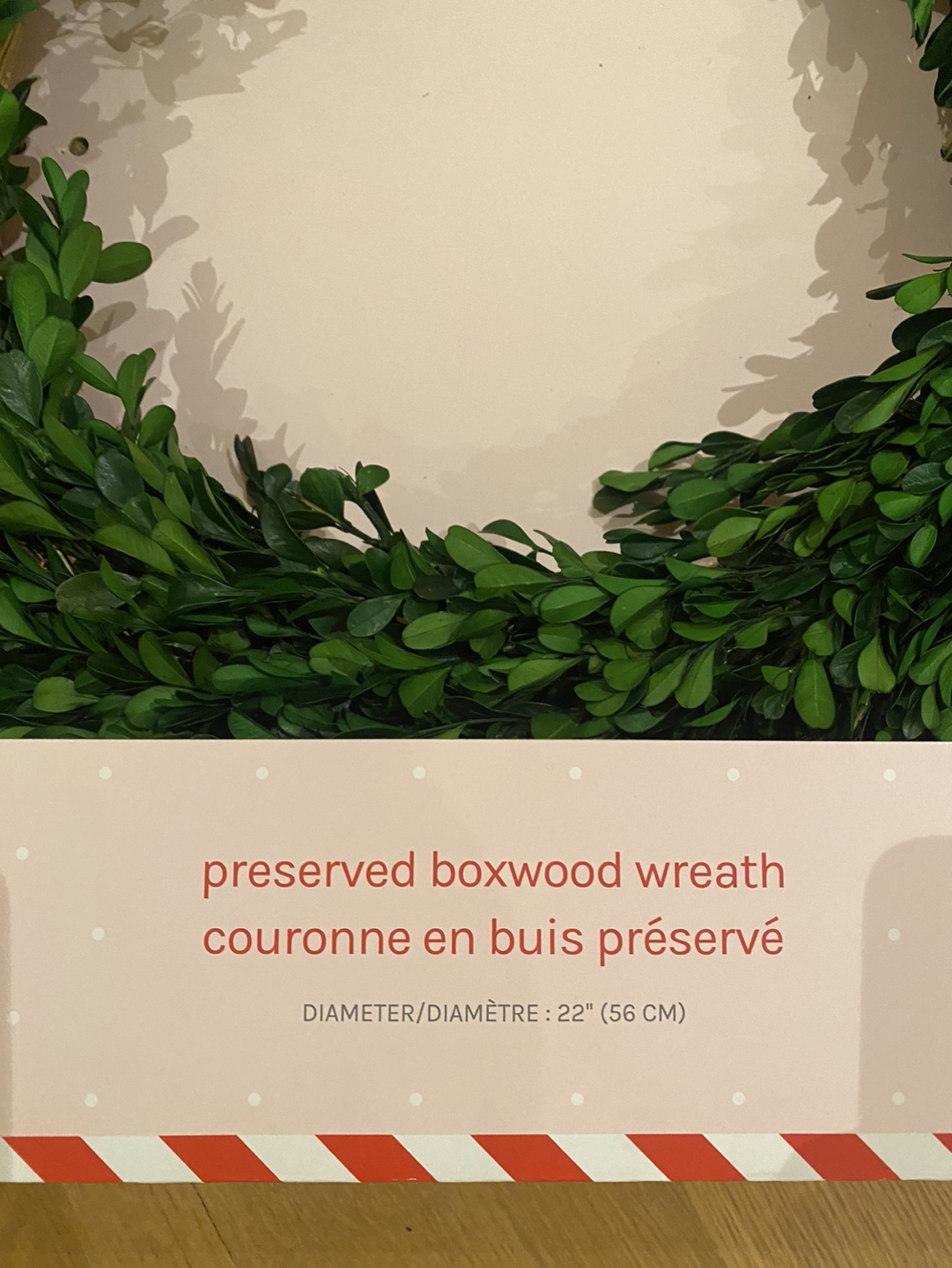 Preserved Boxwood Wreath - photo 3