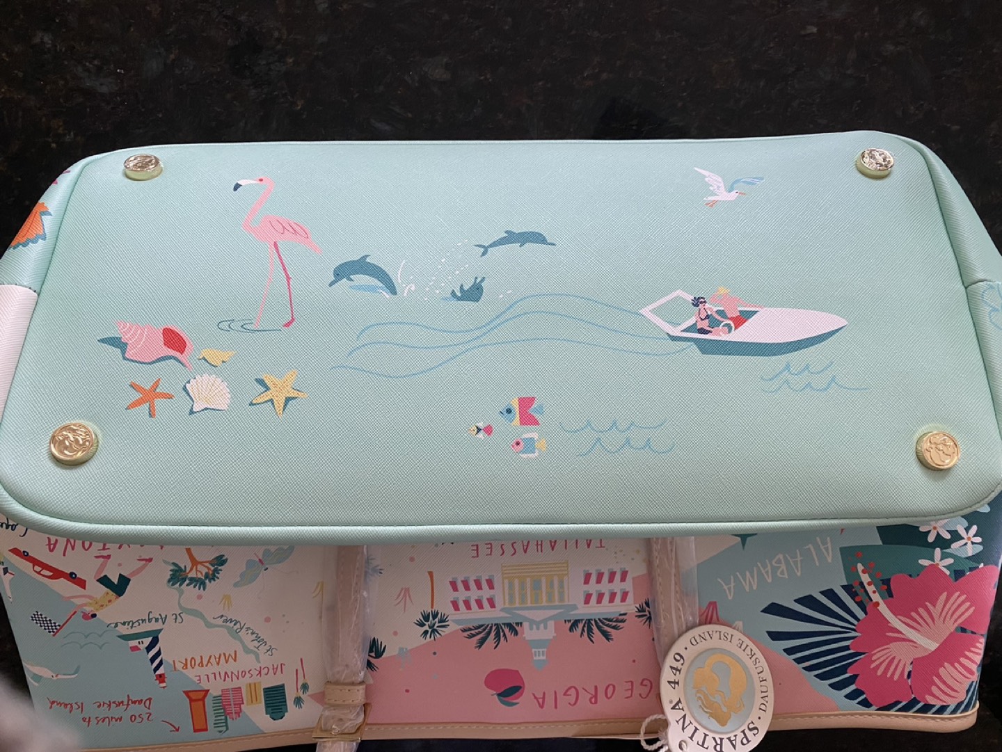 Spartina Florida Tote Bag * BNWT image indicator(3)