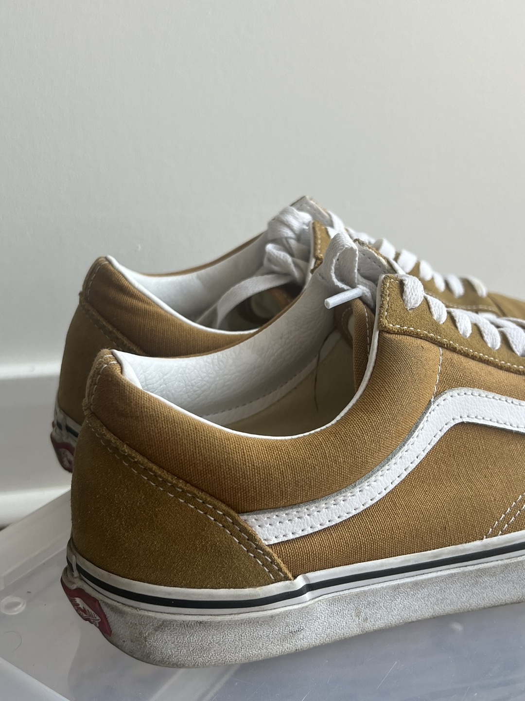 Vans Old skool (Golden brown & white skate shoe) - photo 3