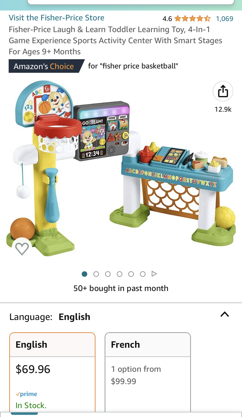 Like New Fisher Price 4 in 1 baby/toddler toy - photo 5