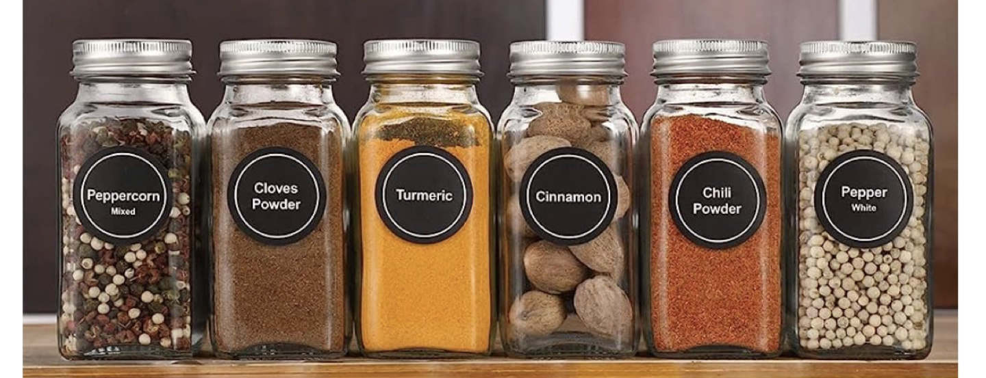 Empty spice jars -25 pieces thumbnail