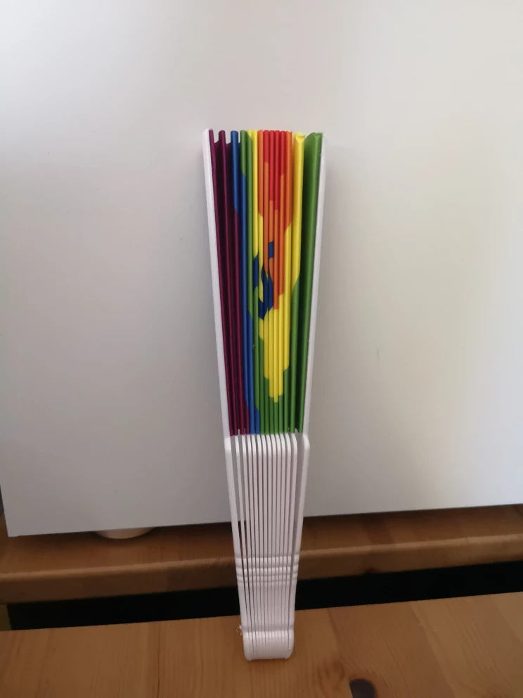 Rainbow Pride Fan - photo 2