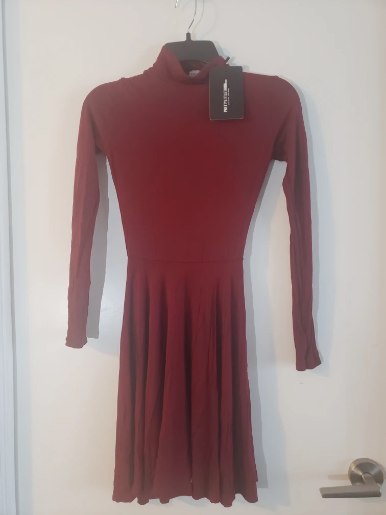 Burgundy Dress thumbnail
