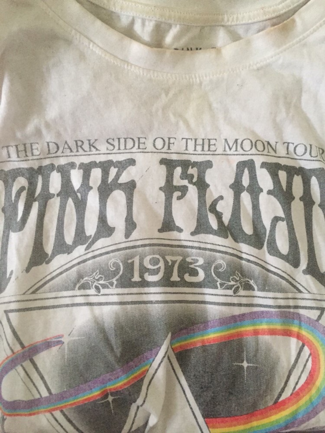 pink floyd cute graphic tee