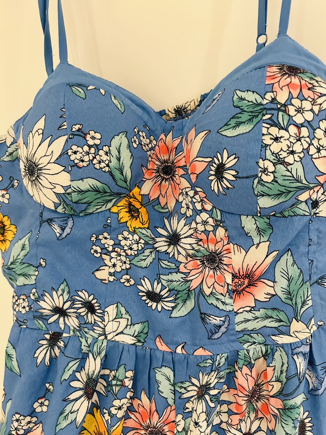 Floral summer jumpsuit (M-L) - photo 4