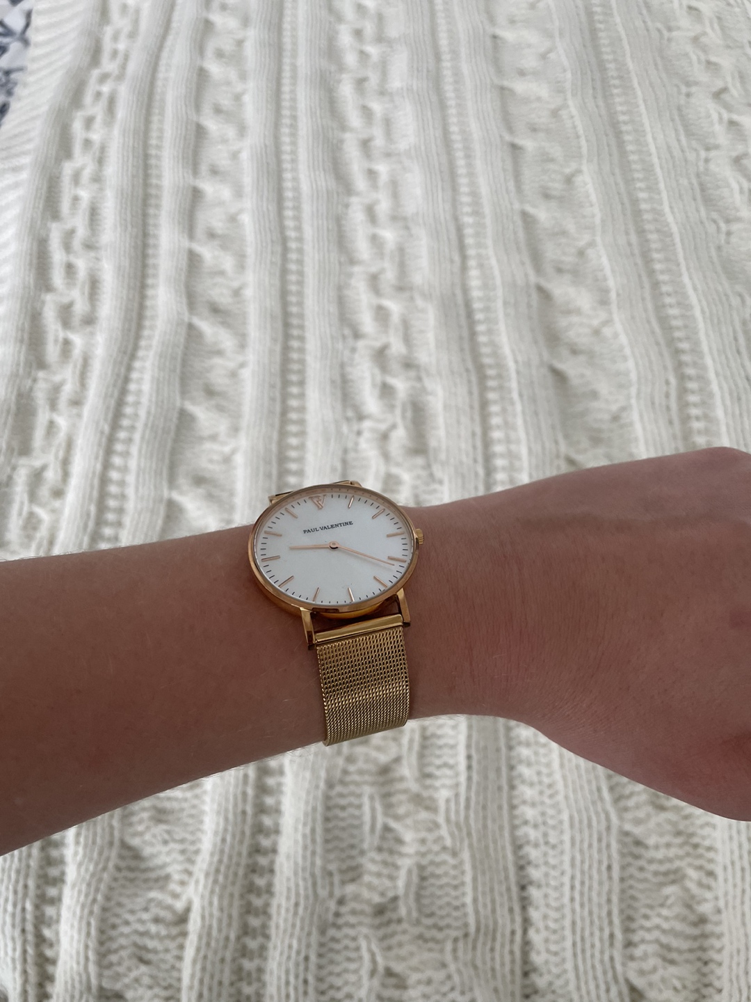 Beautiful Paul Valentine ladies watch - rose gold image indicator(3)