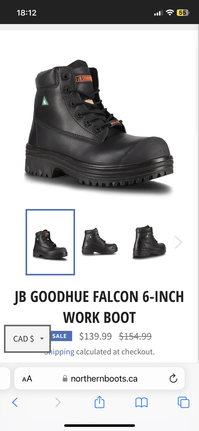 Men Work Boots