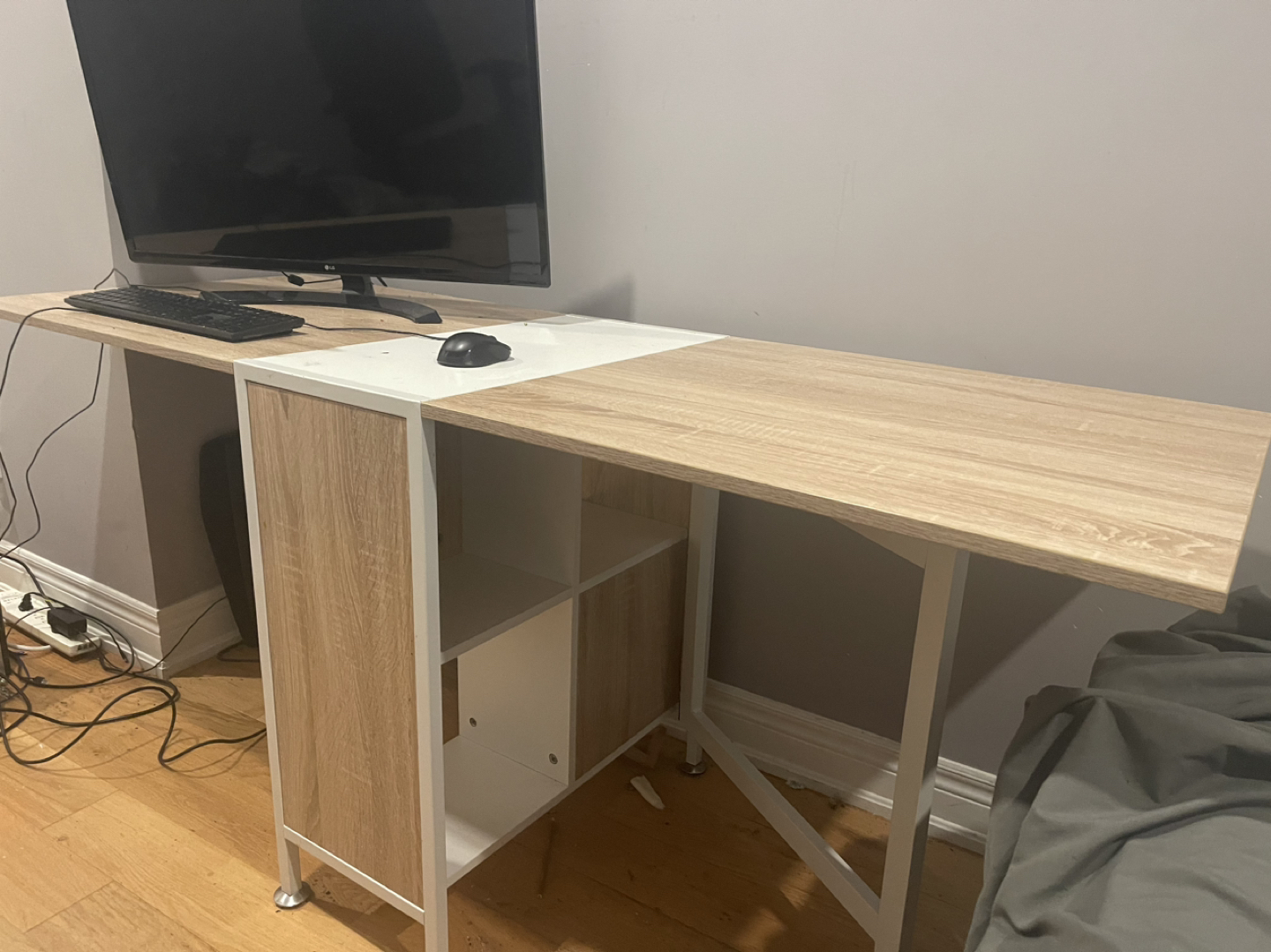 Desk that can fold both sides image indicator(2)