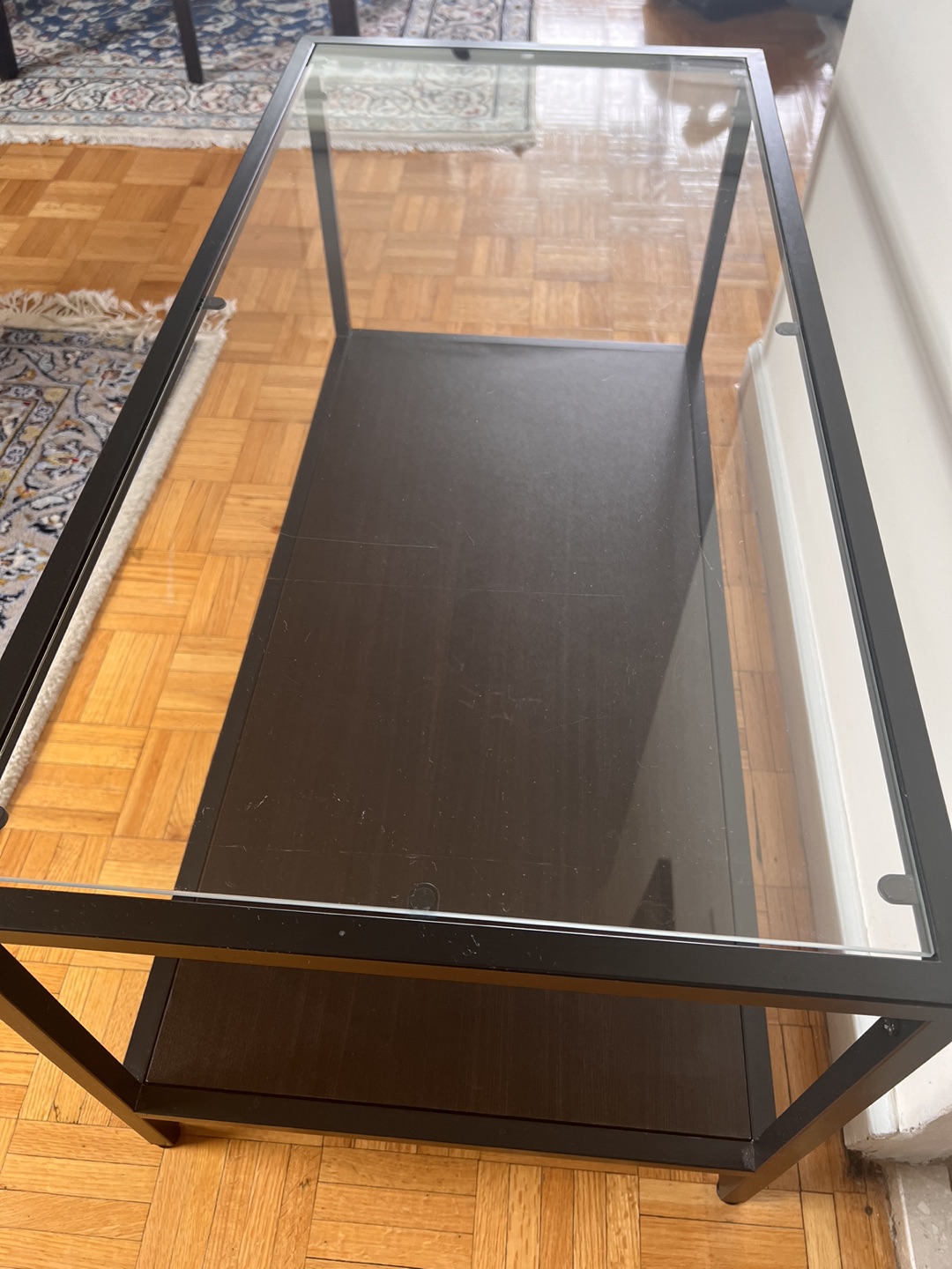 Glass coffee table - photo 2