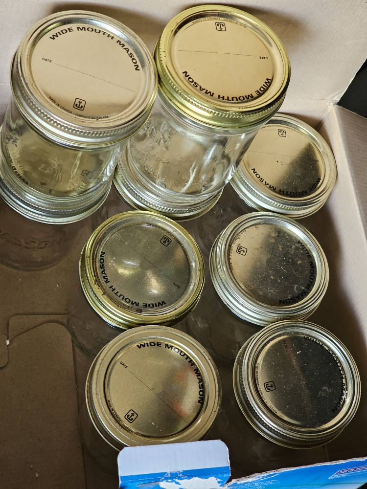 9 Wide Mouth Mason Jars💰 thumbnail