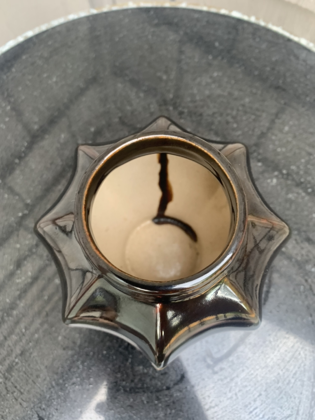 Eight mood multicolored, unique 5” vase made Sweden image indicator(2)