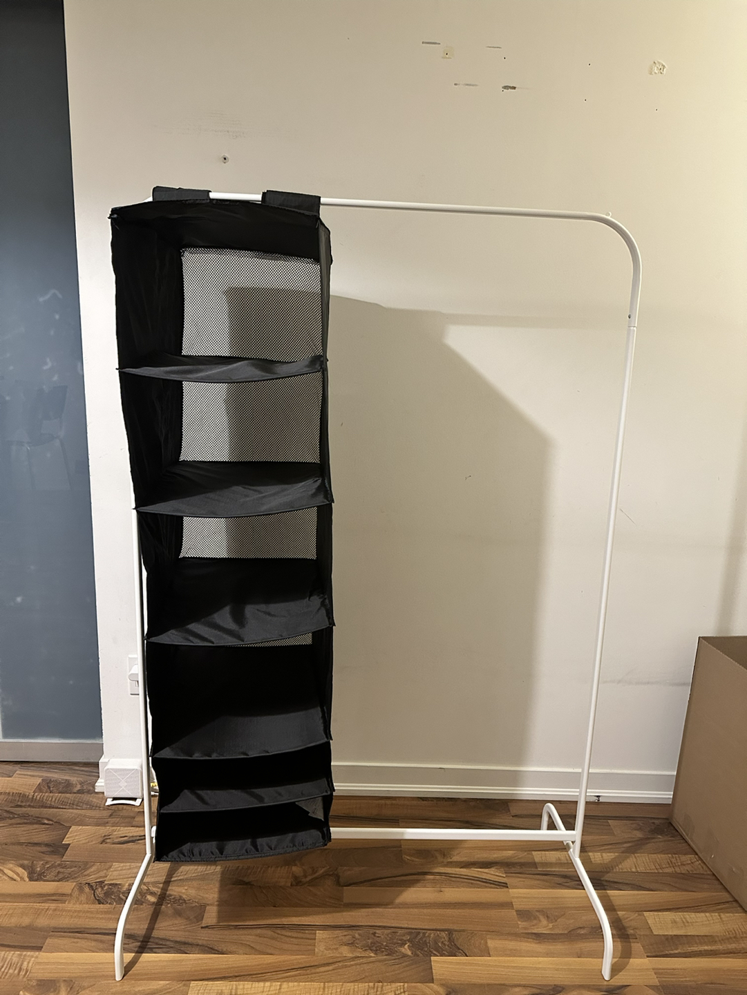 IKEA clothes rack & organizer