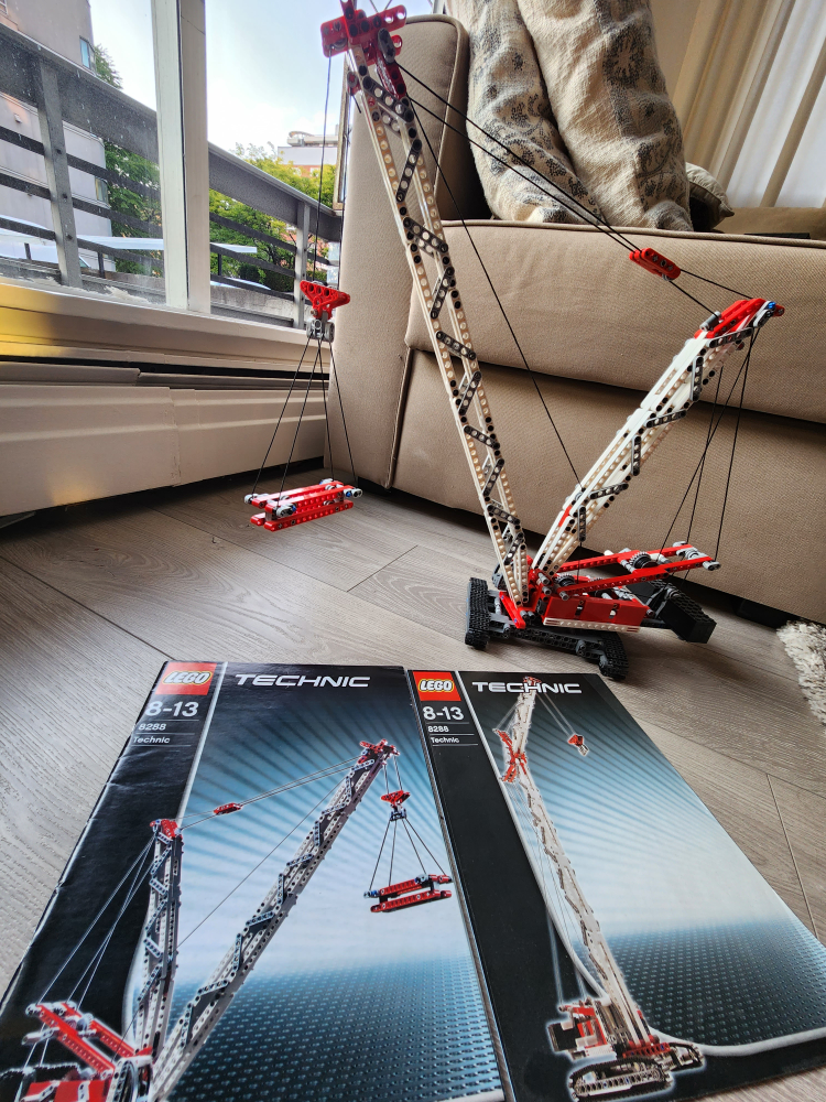 Lego Technic crane 8288
