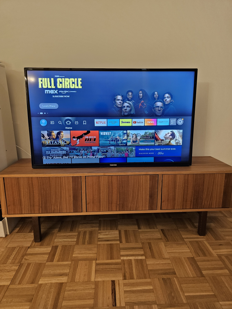 IKEA 3 drawer wood TV stand - photo 2