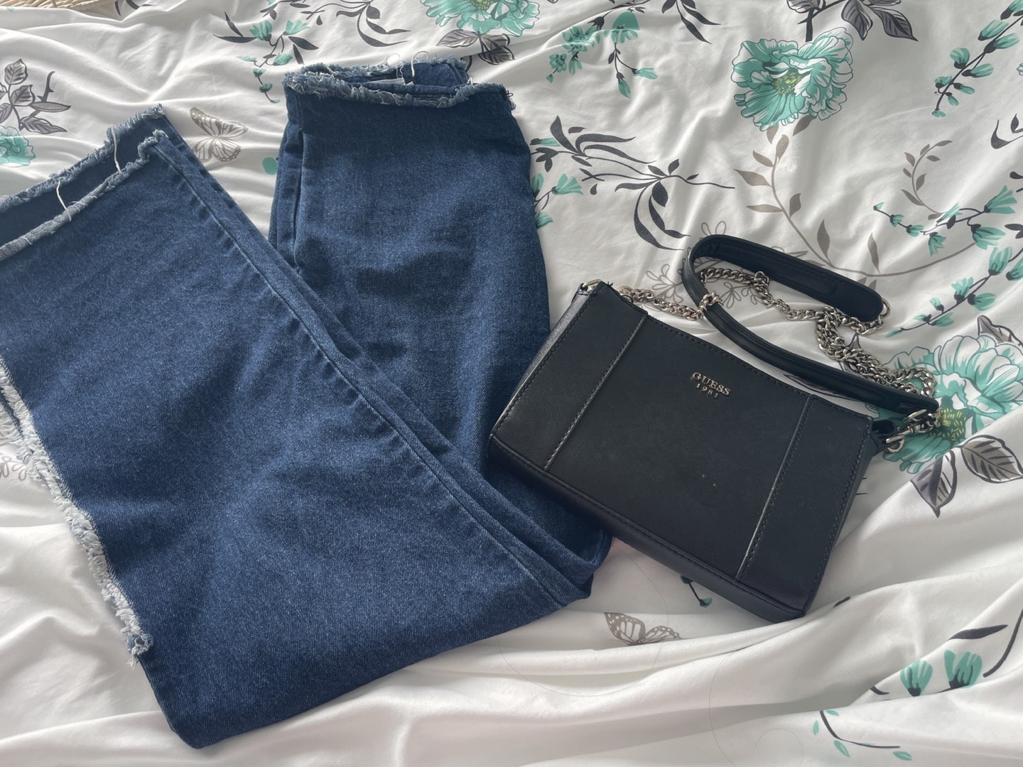 Guess bag and denim Jean set - photo 2