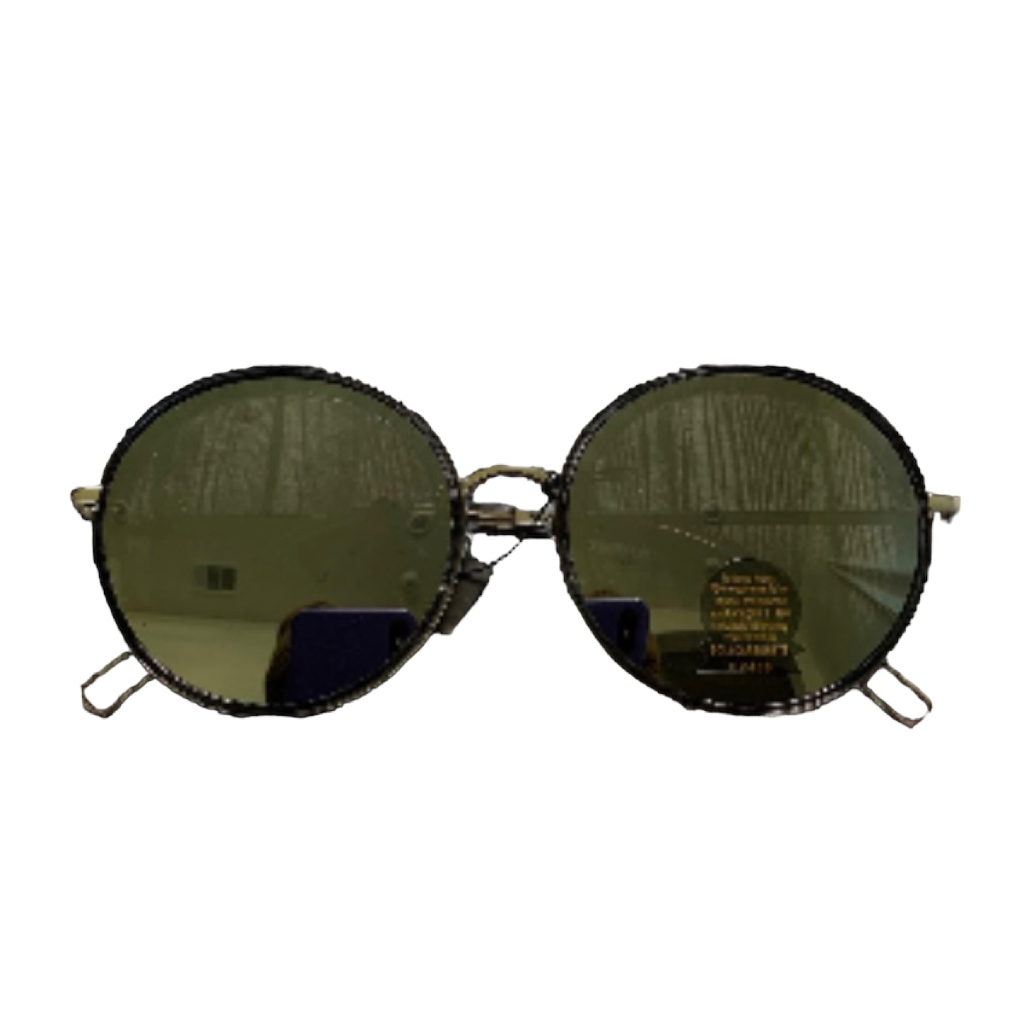Round Circle Reflective Sunglasses NWT thumbnail
