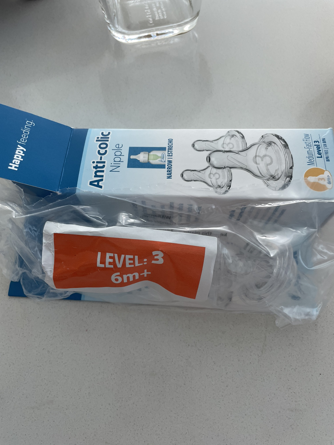 Dr. Brown anti-colic nipples size 3 thumbnail