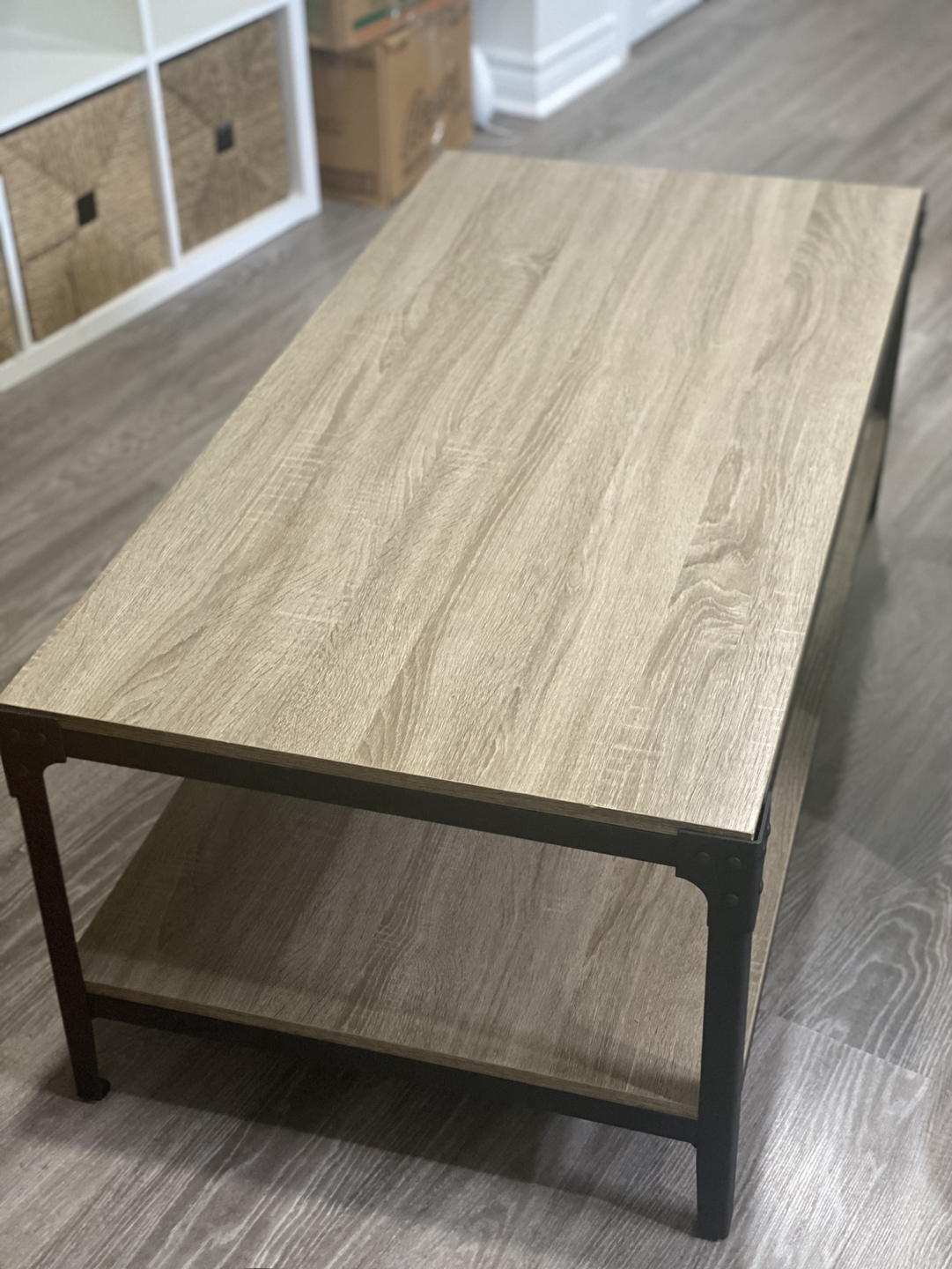 Coffee table with storage