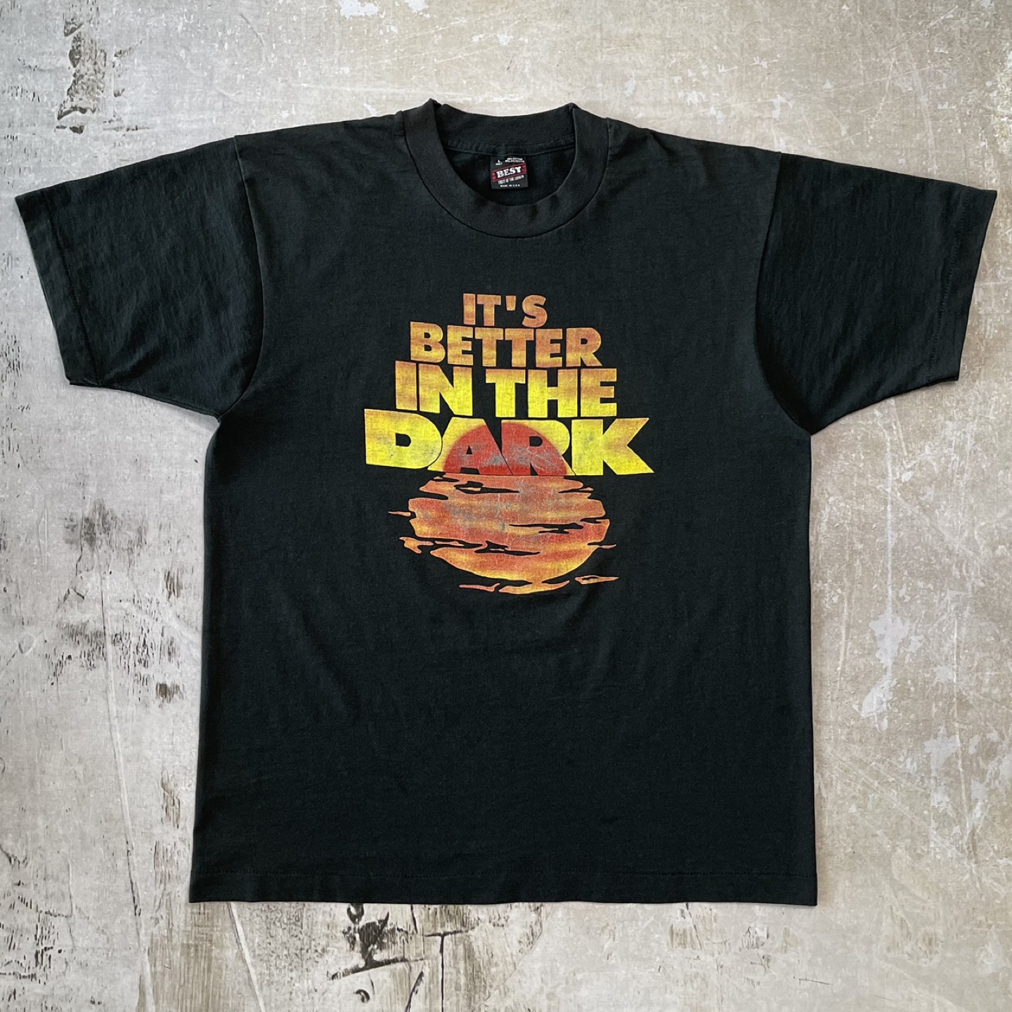 Vintage Faded Black T-shirt Myers’s Original Dark Rum