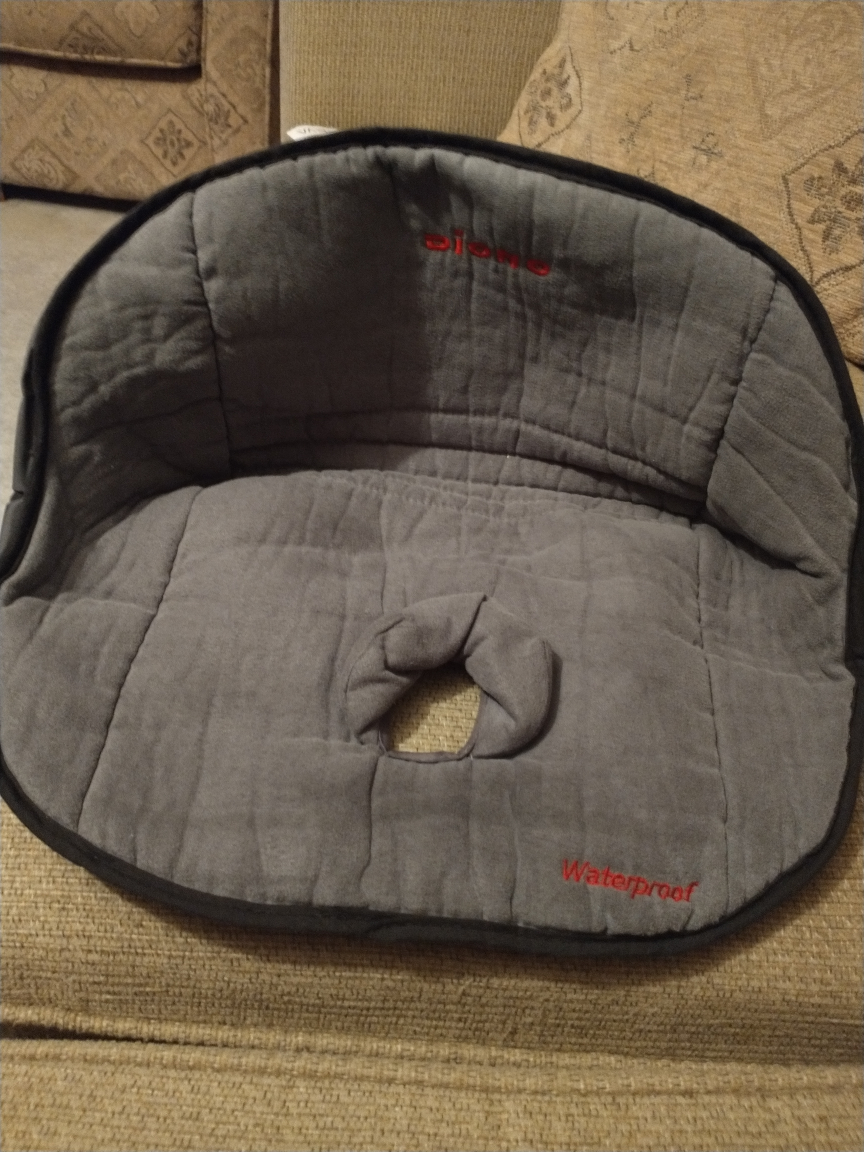 Toddler's car seat protector when potty training.