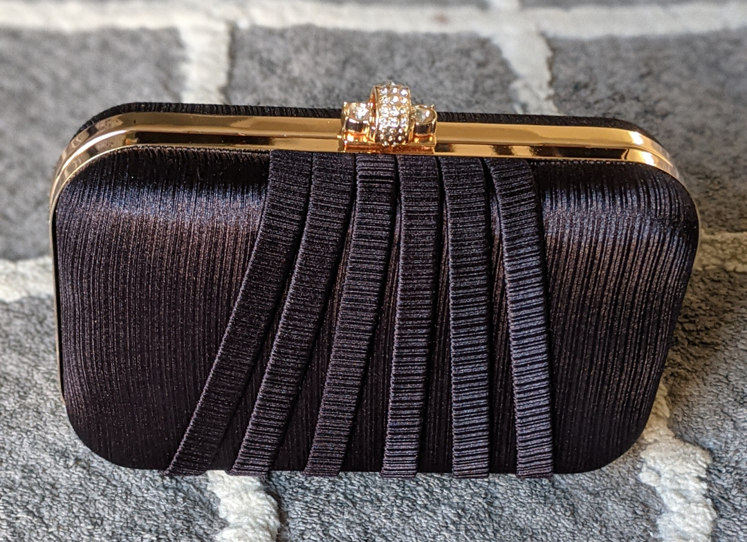 Black Fancy Clutch Purse  image indicator(3)