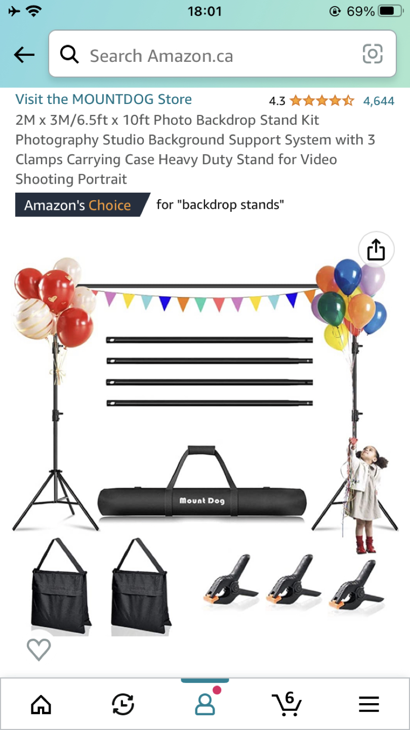 photographer light kit ➕background stand kit➕white screen - photo 2