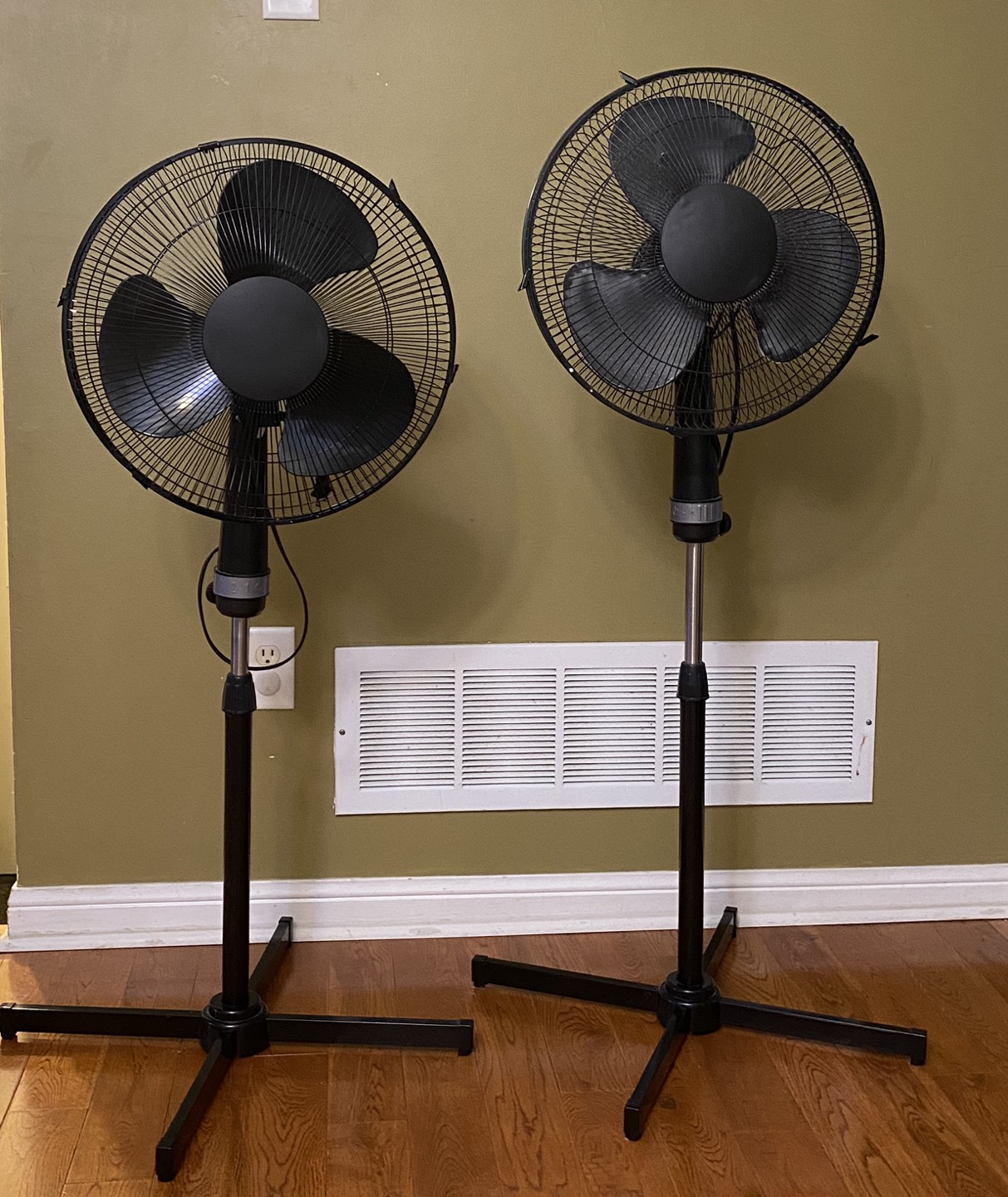 Stand fans