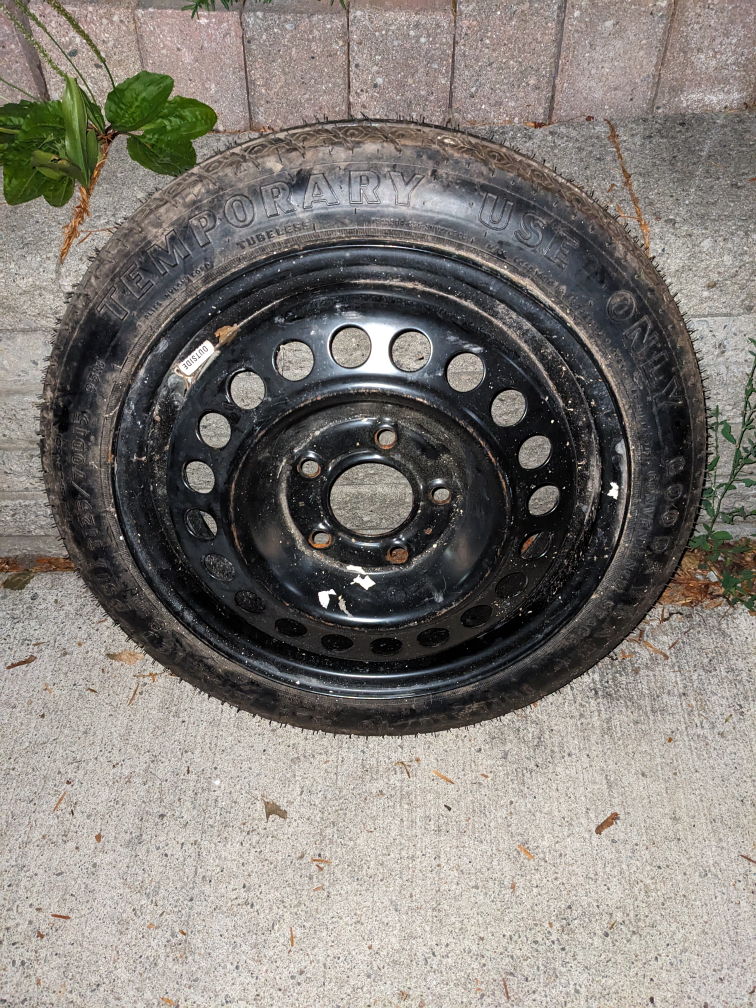 brand new spare tire image indicator(2)