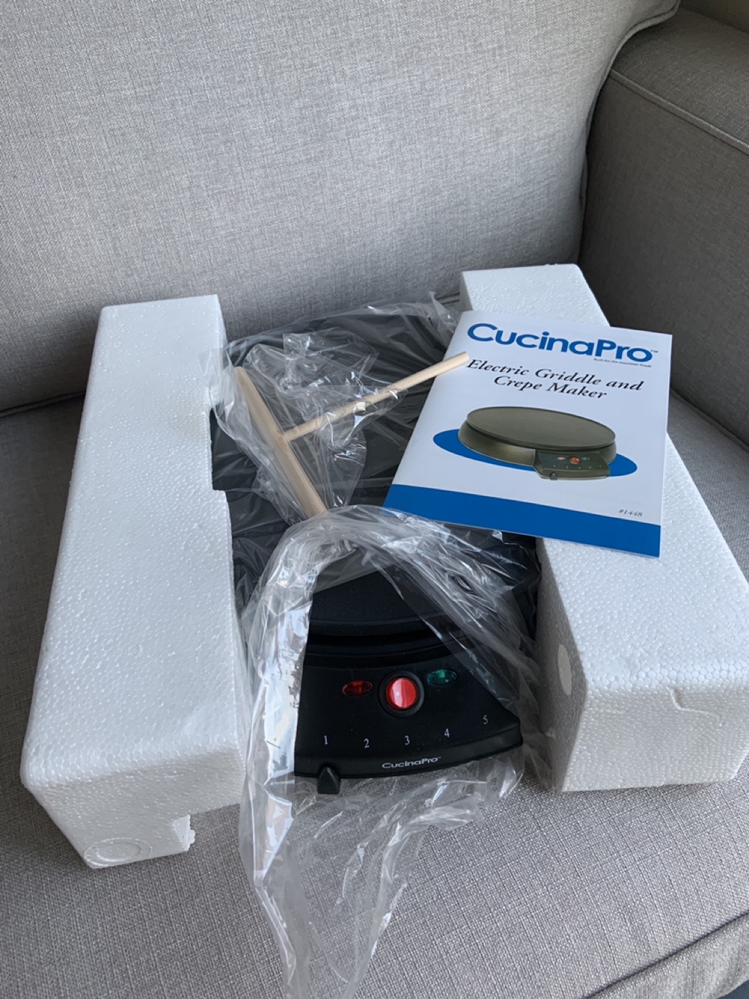 Cucina Pro - Electric Griddle & Crepe Maker - photo 3