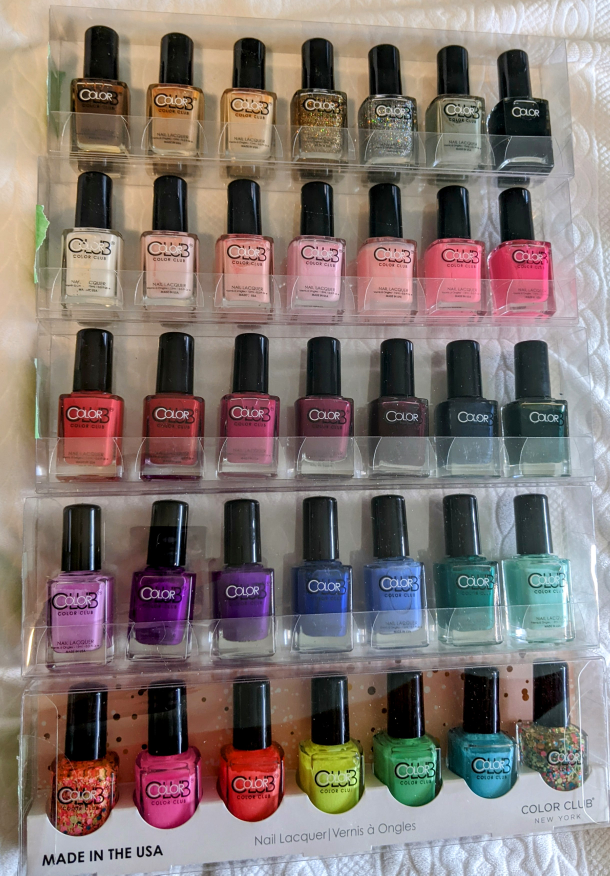 BRAND NEW color club nail polish 7-packs 💰 thumbnail