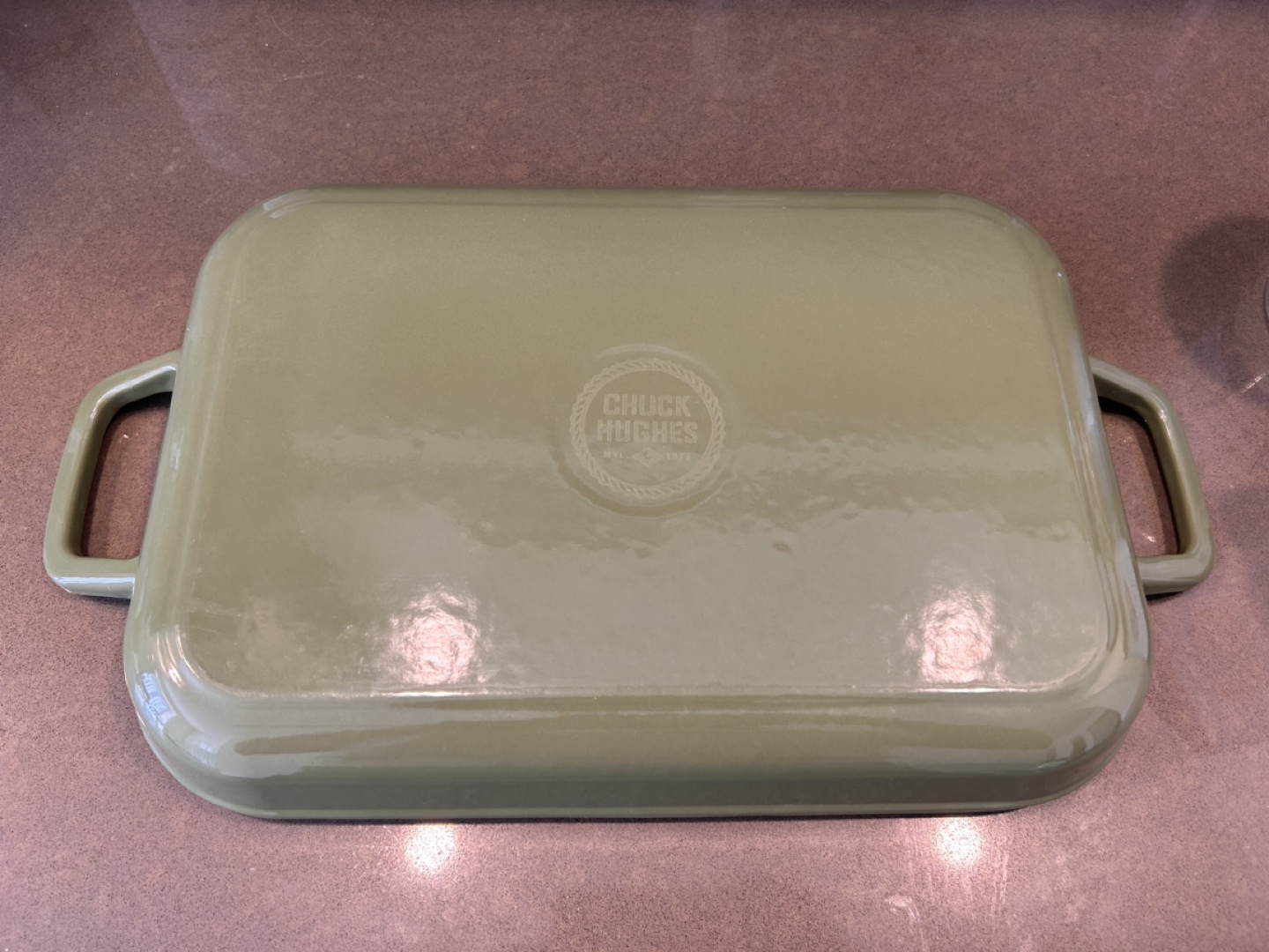 Chuck Hughes Cast Iron Roaster - photo 3