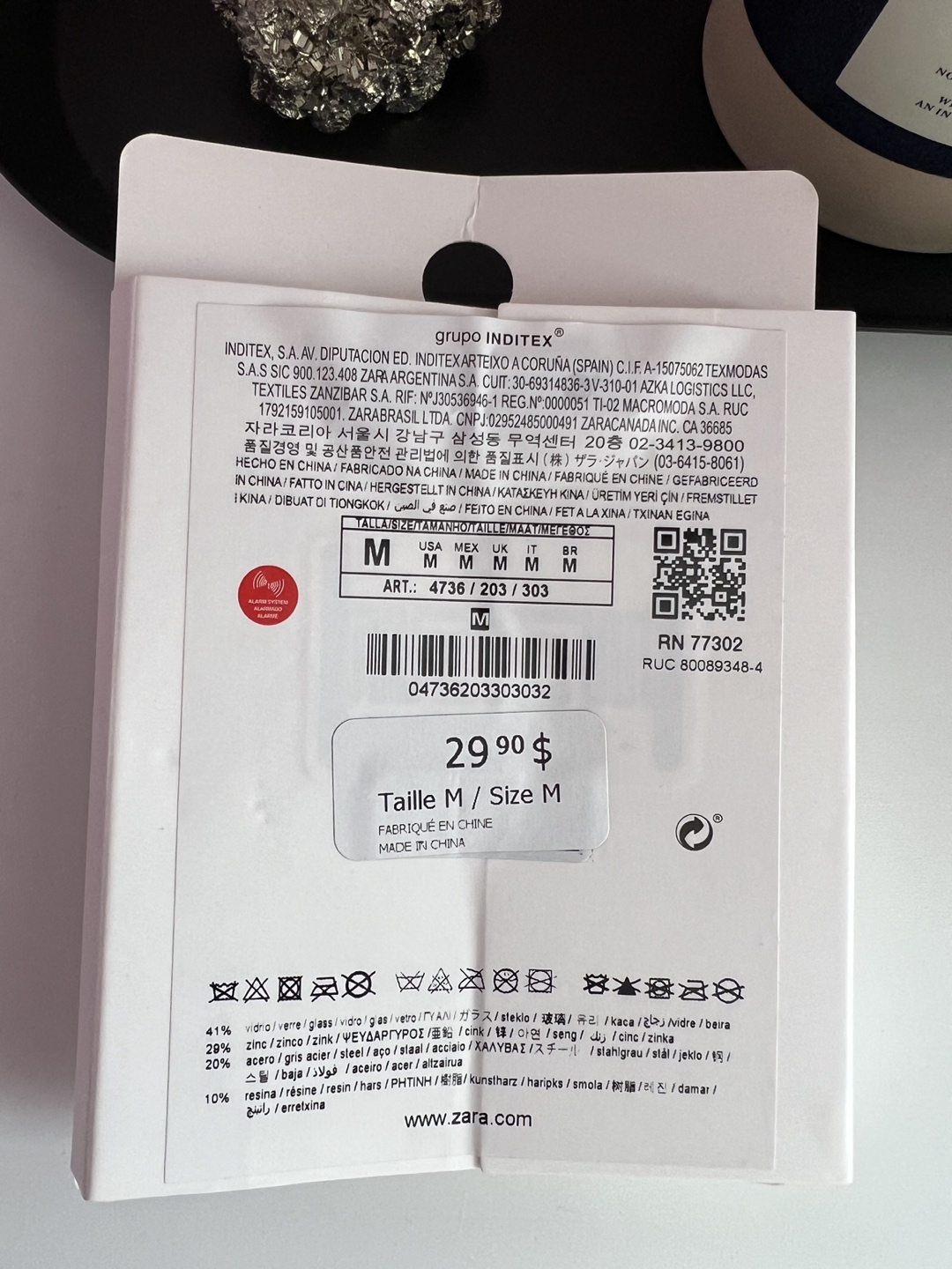 Zara 4 Pearl & Crystal hair pins set image indicator(2)