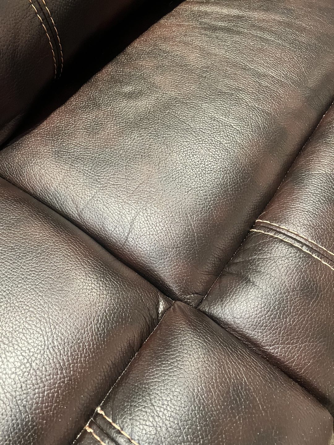 LEATHER L-SHAPED RECLINING SOFA image indicator(6)