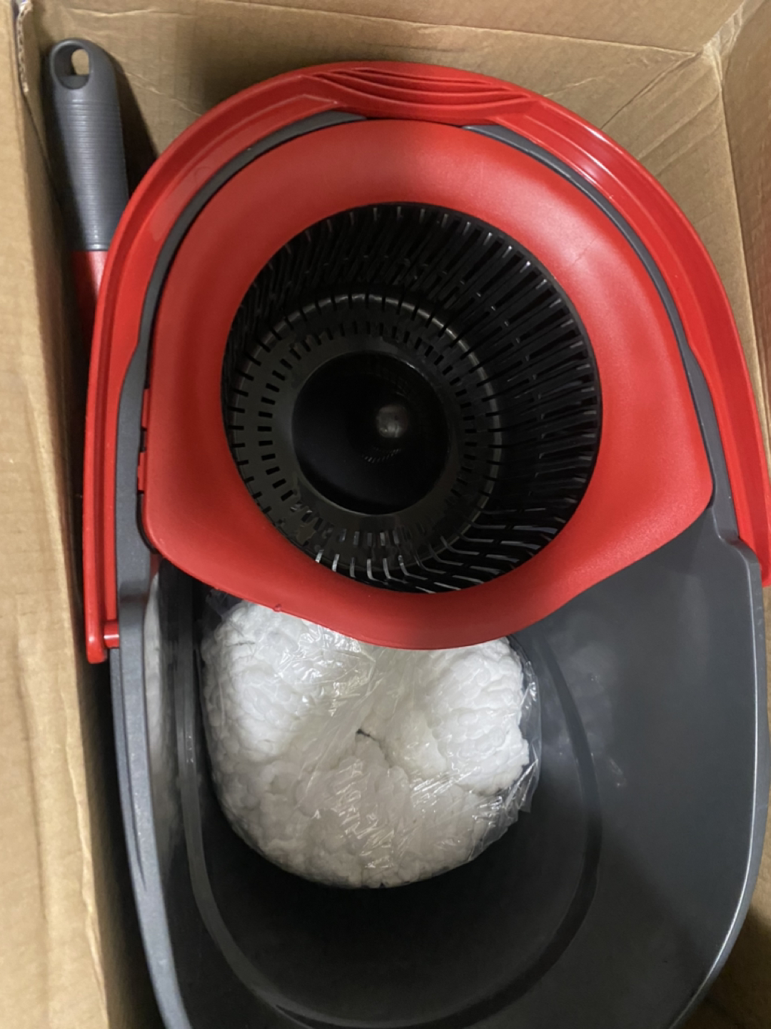 O-Cedar EasyWring Microfiber Spin Mop and Bucket Cleaning System - photo 3