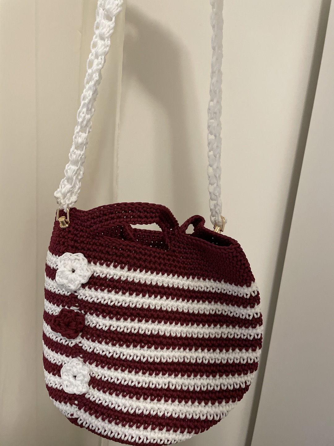 Crochet bag, hand bag image indicator(2)