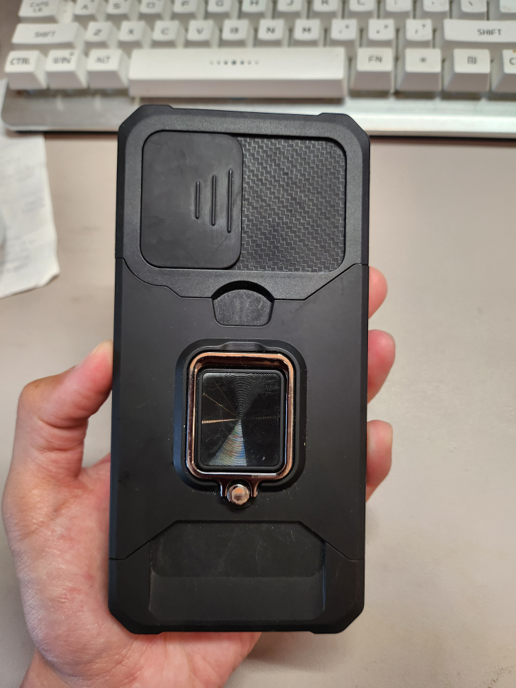 Samsung A52 with case