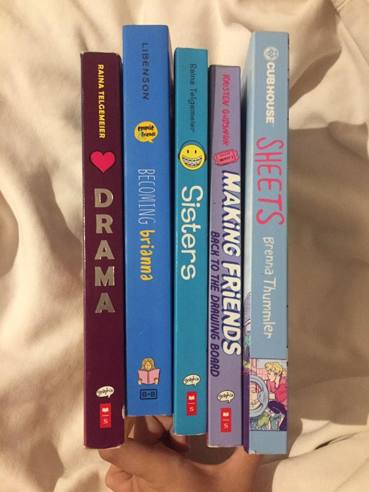 5 Graphic Novel Books thumbnail