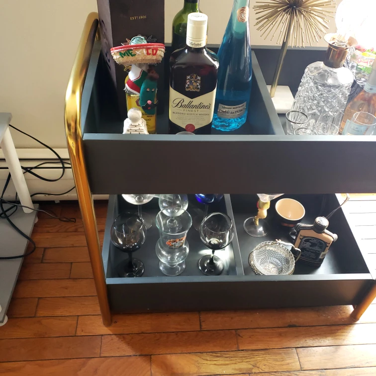Create and Barrel Bar Cart - photo 3
