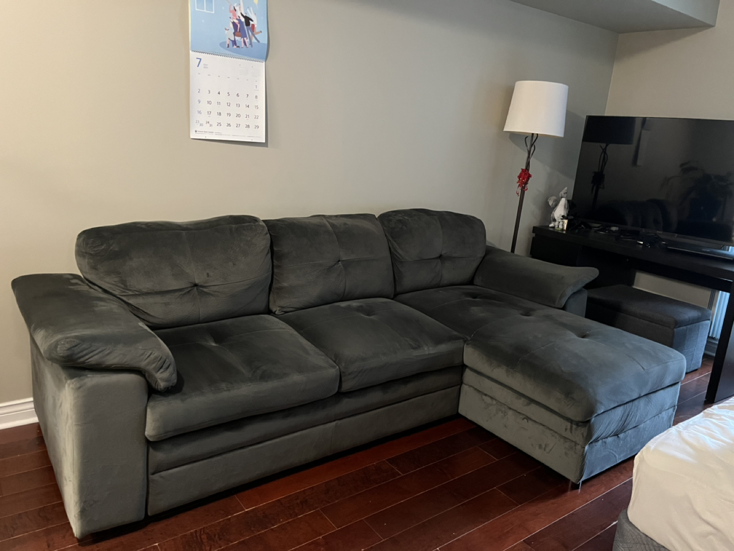Sofa Bed with Chaise