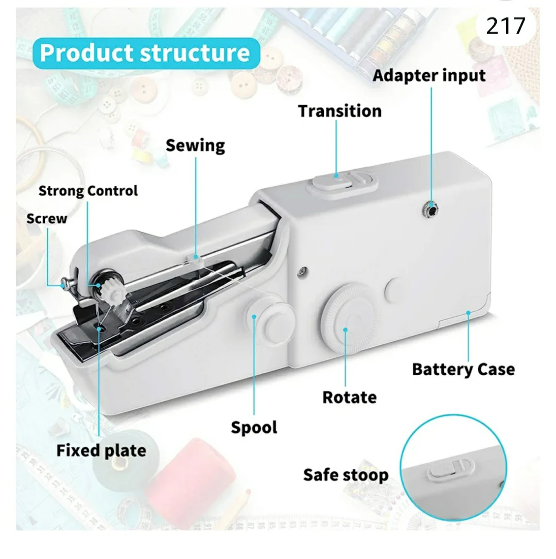 Handheld Sewing Machine 
 image indicator(6)