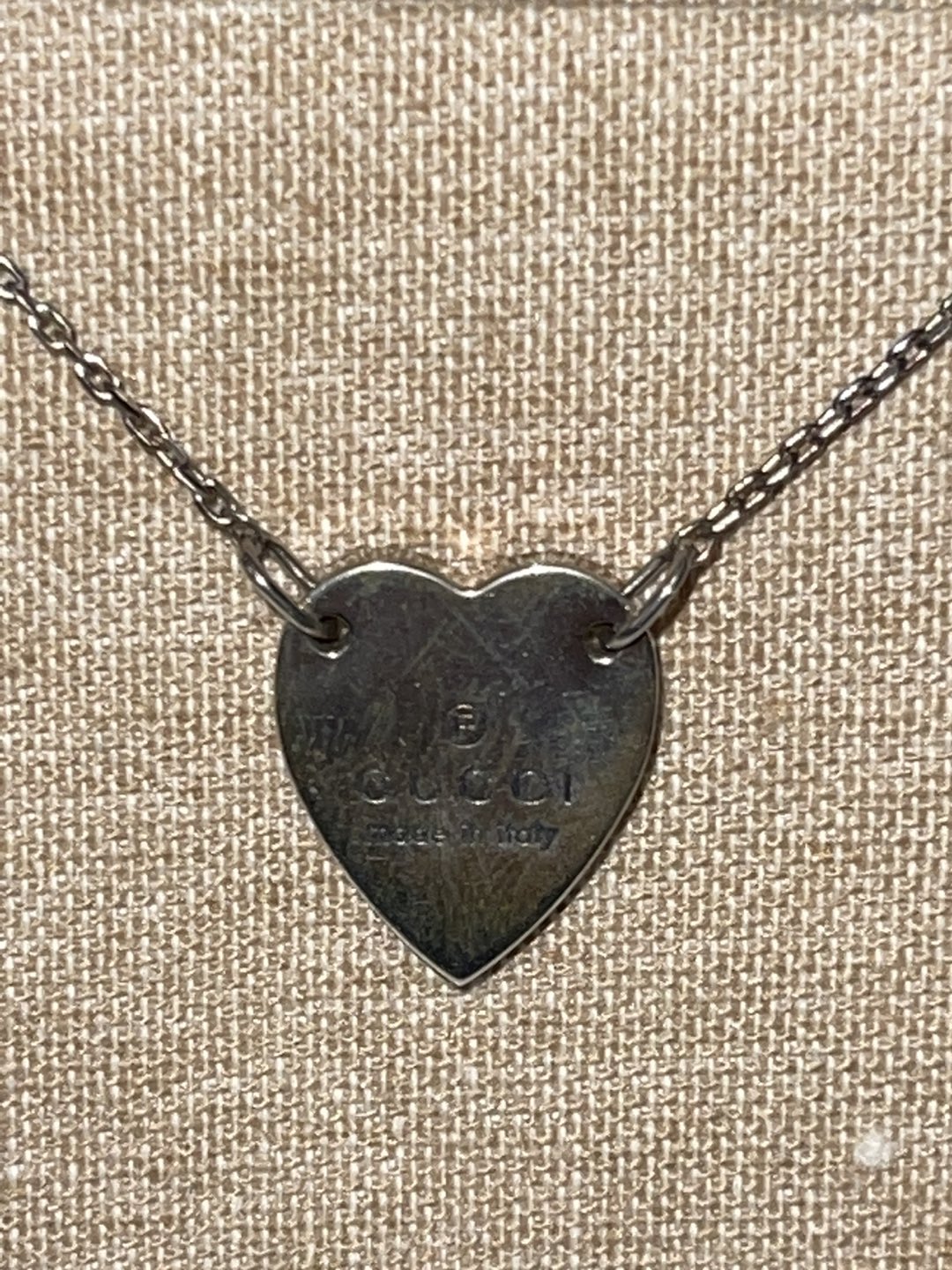 GUCCI Trademark bracelet with heart pendant - photo 3