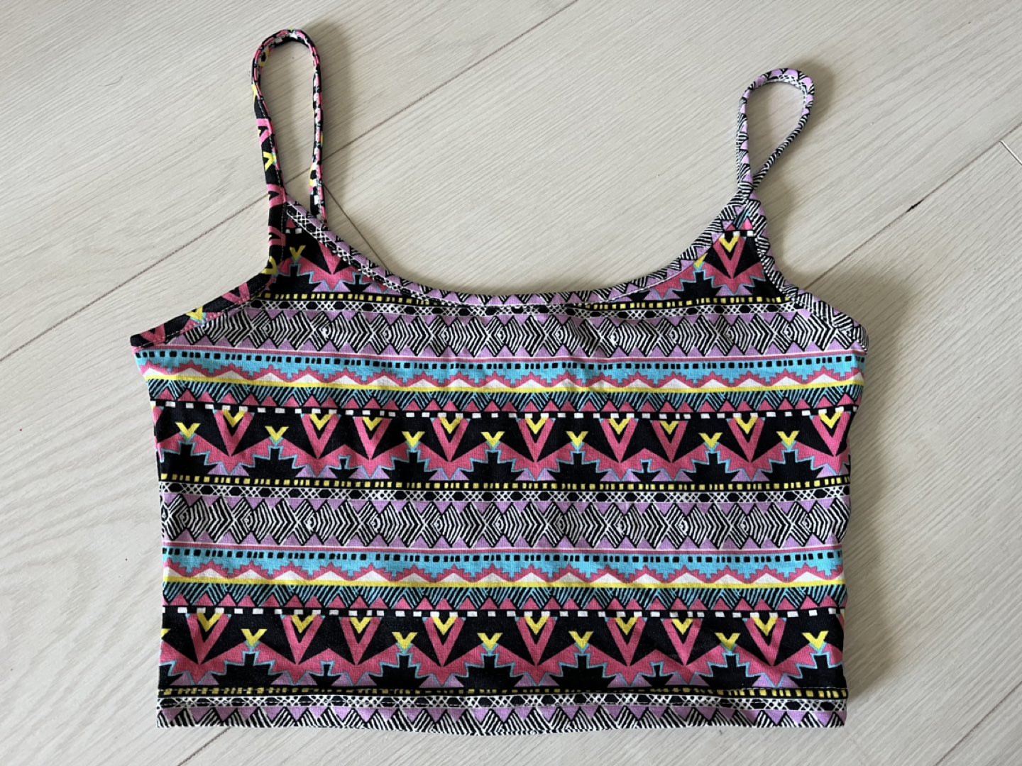Printed Crop Top ~ XS thumbnail