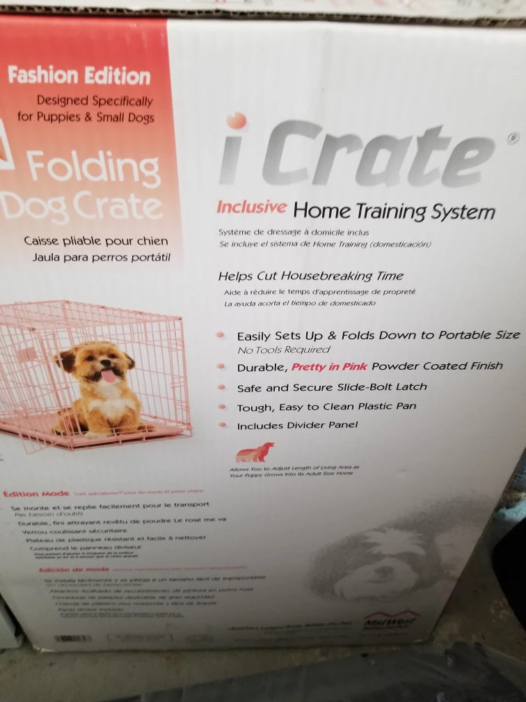 Puppy crate